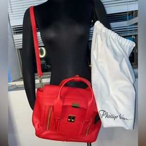 Red Philip Lim bag. Never worn. Brand new